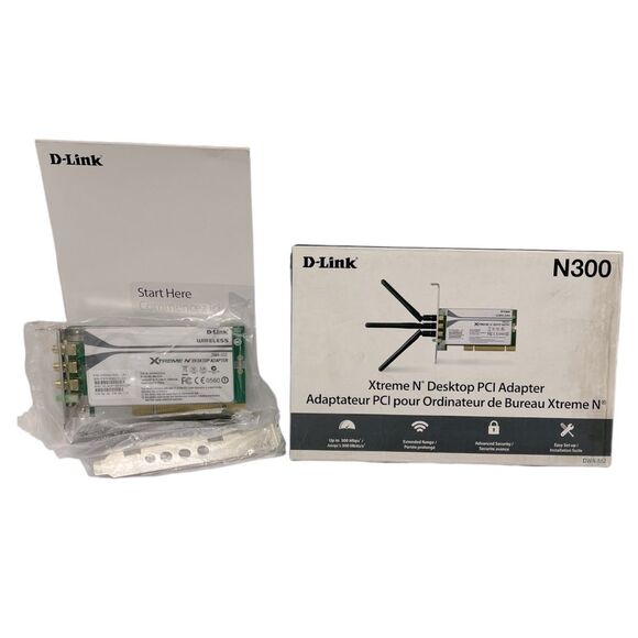 D-Link DWA-552 Extreme-N Wireless PCI Adapter - Picture 4 of 7